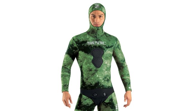 Seac Sub Gannet Jacket Man Green mm. 5 taglia XL